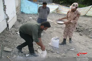 اجرای طرح جهاد همبستگی در روستای بالا جوب زرین دشت