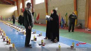مرحله سوم رزمایش کمک مومنانه در سپاه عجب شیر