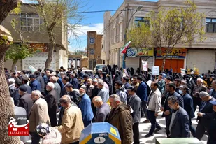 برگزاری مراسم راهپیمایی روز قدس در شهر بهار