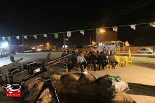 &nbsp;به مناسبت هفته دفاع مقدس مراسم خاطره گویی با حضور مسوولین و بسیجیان برگزار شد