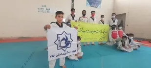 برگزاری مسابقات تکواندو نوجوانان در دهلران