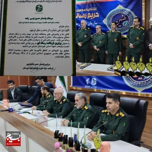 درخشش ناحیه مقاومت بسیج امام حسین(ع) اهواز در سومین رویداد رسانه&zwnj;ای &laquo;حریم رسالت طنین&raquo;