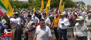 برگزاری راهپیمایی جمعه&zwnj;های خشم در حمایت از مردم غزه در خوزستان