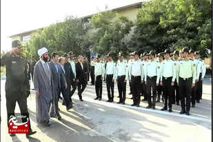 برگزاری مراسم صبحگاه مشترک در سپاه ناحیه رزن