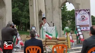 یادواره شهدای گمنام در مهاباد برگزار شد