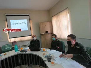 برگزاری جلسه قرار گاه امام هادی ع سپاه ناحیه میامی