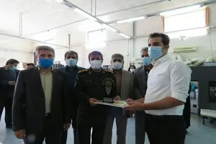 از واحد&zwnj;های نمونه شهرک صنعتی لار در سال ۹۹ توسط فرمانده سپاه لارستان تقدیر شد