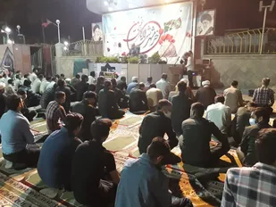 حضور رزمندگان گردان ۱۱۲ امام حسین علیه السلام در مراسم چهلمین سالگرد عملیات بیت المقدس وفتح خرمشهر