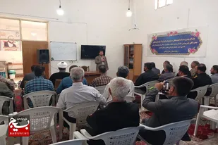 آیین تکریم و معارفه بخشدار جدید بخش بغراطی شهرستان رزن
