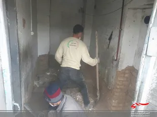 بازسازی و ترمیم منازل مسکونی نیازمندان روستای کلاته آهن طرقبه