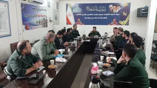 نشست هماهنگی راهیان نور در سپاه ناحیه پیشوا