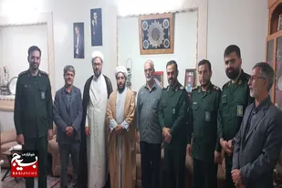 فرمانده سپاه استان سمنان با رزمندگان سرخه دیدار کرد