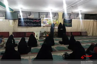 بسیجیان پایگاه ساجده دامغان با جانباز دوران دفاع مقدس ديدار کردند