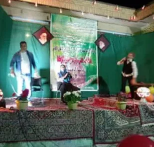 مراسم جشن ولادت امام رضا (ع) در روستای دوشخراط خوانسار