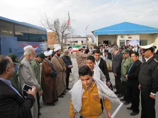 اعزام ۱۲۰ دانش آموز آزادشهری به اردوی راهیان نور+تصاویر