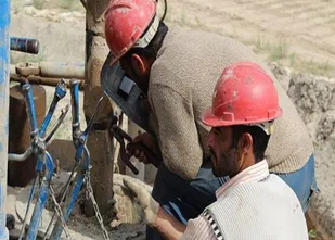 اجرای عملیات ویدئومتری یک حلقه چاه در دره ارغوان ایلام