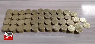 کشف ۴۳۲ سکه تقلبی از ورودی خراسان رضوی