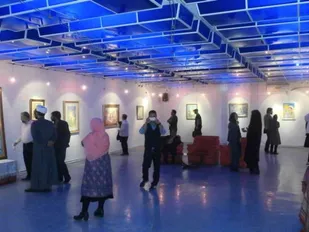 برپایی نمایشگاه آوای نقش در شاهرود