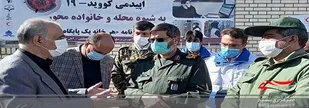 بازدید فرمانده سپاه سلمان از پایگاه سلامت حضرت فاطمه (س) زاهدان