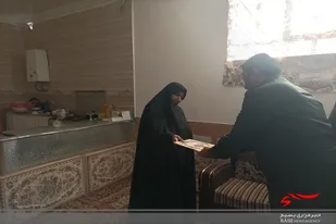تجلیل و دیدار از خانواده های معظم شهید برفی و خسروانی