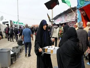 استقرار خواهران مبلغ دینی در موکب&zwnj;های اربعین در مرز باشماق/ ۹ گروه جهادی آماده خدمت رسانی به زوار