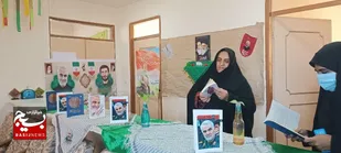 نمایشگاه کتاب دری به سوی دنیای دانش و تخیل در خاش دایر شد
