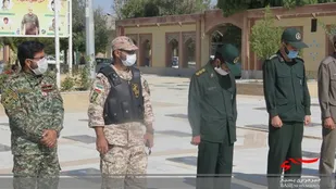 غبار روبی گلزار شهداء آستان مقدس حمزه رضا (ع) شیروان