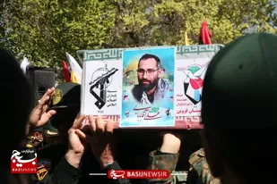 مراسم استقبال و تشییع پیکر پاک شهید القدس علی آقابابایی