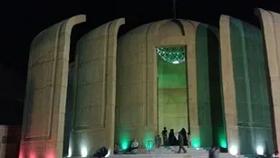 ساماندهی یادمان شهدای گمنام کوه خضر قم در انتظار تامین اعتبار