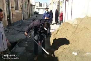 مرمت منزل مسکونی به&zwnj;همت گروه جهادی شهید &laquo;گلزردی&raquo; ملایر