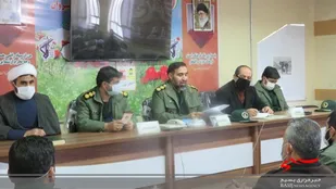 بازدید جانشین سپاه جوادالائمه(ع) خراسان شمالی از سپاه شیروان