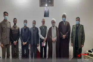 فرمانده سپاه سرخه با رزمندگان شهرستان دیدار و گفتگو کرد