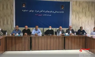 بازدید میدانی رییس قوه مقننه از پروژه ملی راه آهن بوشهر-شیراز درتنگستان