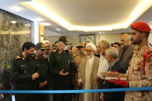 آئین افتتاح ساختمان مجمع رزمندگان لشگر ۱۰ حضرت سیدالشهداء (ع) برگزار شد
