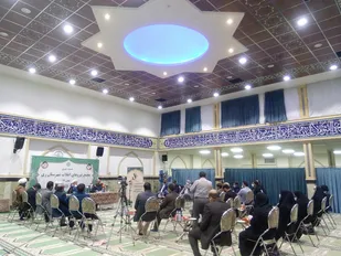 نشست خبری "مجمع نیروهای انقلاب شهرستان ری