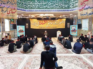 فراخوان فرهنگی گردان بیت المقدس حوزه ۴ ناحیه امام رضا(ع)برگزار شد.