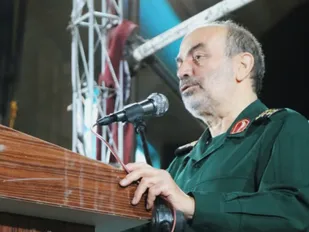 سردار سرتیپ حسین دقیقی در تجمع شبانه نسیم&zwnj;شهر: حضور مردم پشتوانه امنیت و استقلال کشور است