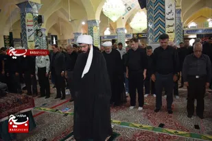 نماز ظهر عاشورا در بهاباد اقامه شد