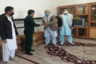 تجلیل از پیشکسوتان بسیج حوزه فتح المبین خاش