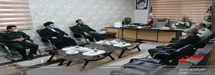 ديدار فرمانده سپاه استان سمنان با فرمانده نيروي انتظامي استان