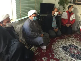 دیدار با خانواده شهدای انقلاب رستاق