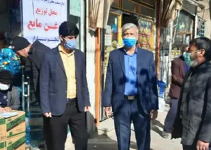 رصد وضعیت اجرای دستورالعمل &zwnj;های بهداشتی در فامنین