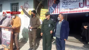 نواخته شدن زنگ مقاومت و استکبارستیزی در بخش بسطام شاهرود+ تصاویر