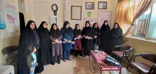 تقدیر از معلمین دبیرستان شهید موسوی رفسنجان به مناسبت هفته معلم