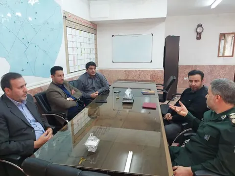 بازدید ستادی مسئول سازمان بسیج مهندسین عمران و معماری از استان سمنان