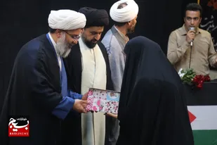 مراسم گرامیداشت هفته عقیدتی و سیاسی در ناحیه مقاومت بسیج امام جوادالائمه علیه السلام برگزار شد+تصاویر
