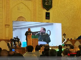 تجمع بزرگ رزمایش ۲۱ هزار نفری جهادگران فاطمی در فارس