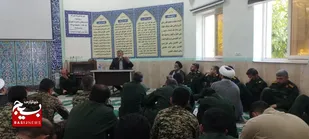 نکوداشت سردار شهید اسماعیل لجم اورک در جمع پایوران ناحیه مقاومت بسیج ایذه