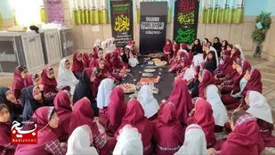 برگزاری مراسم سفره حضرت زهرا (س)&nbsp;
