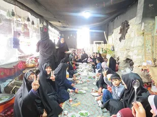 اردوی گردان کوثر حوزه زینبیه به مناسبت هفته بسیج